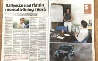 Vasabladet och Österbottens tidning uppmärksammar mental träning!